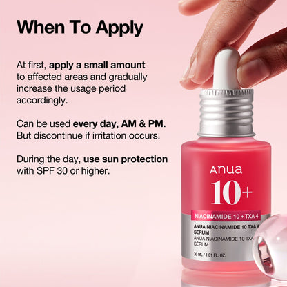 Niacinamide 10 TXA 4 Serum for Brightening and Dark Spots