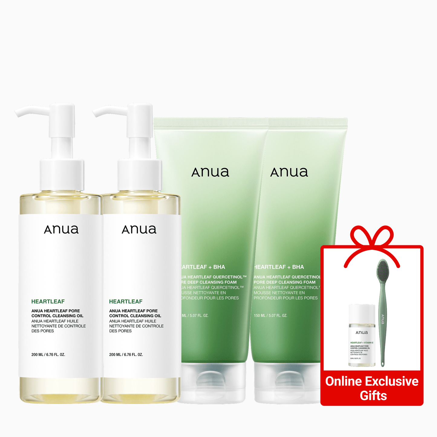 [Special Offer] Double Cleansing Duo Set of 2 + Special Gift (Pore Brush & Mini Cleansing Oil)