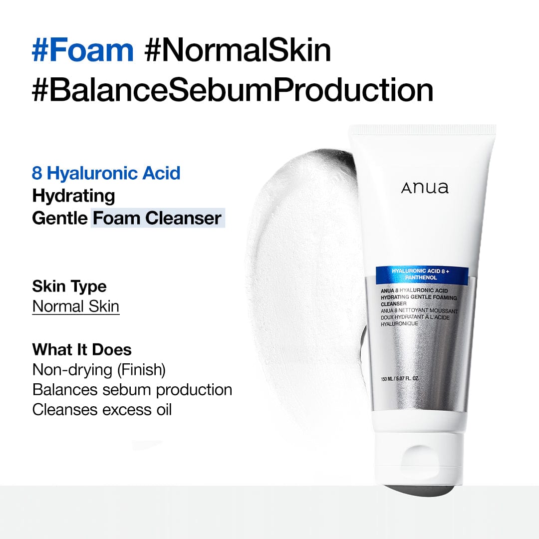 8 Hyaluronic Acid Moisturizing Gentle Gel Cleanser