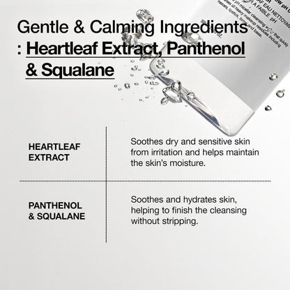 Heartleaf Low pH Deep Cleansing Water
