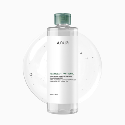 Heartleaf Low pH Deep Cleansing Water