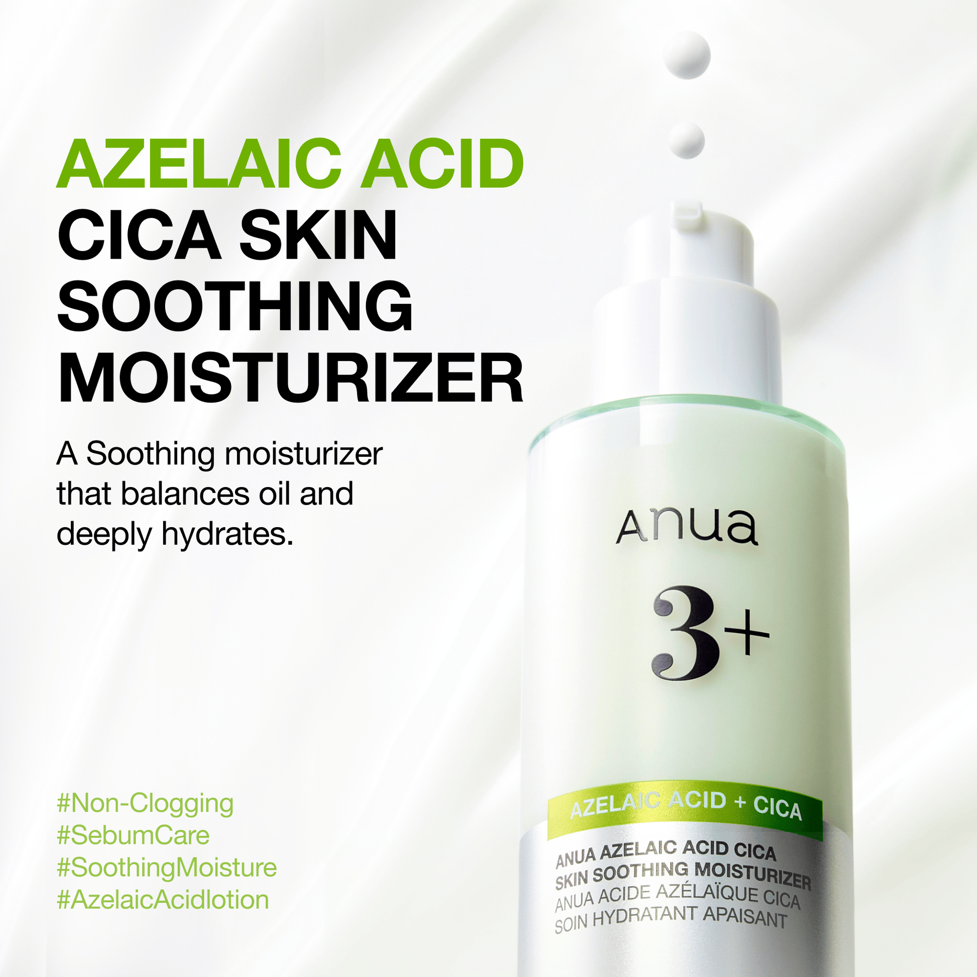 Azelaic Acid CICA Skin Soothing Moisturizer
