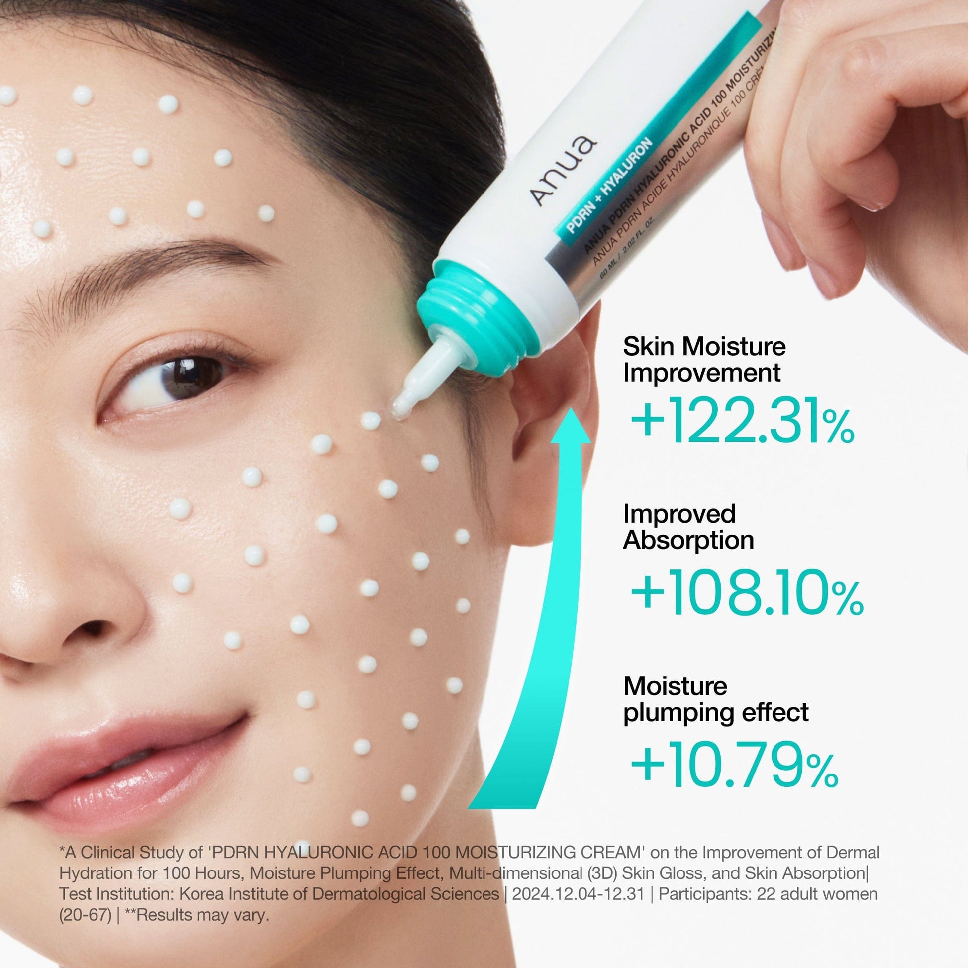 PDRN Hyaluronic Acid 100 Moisturizing Cream