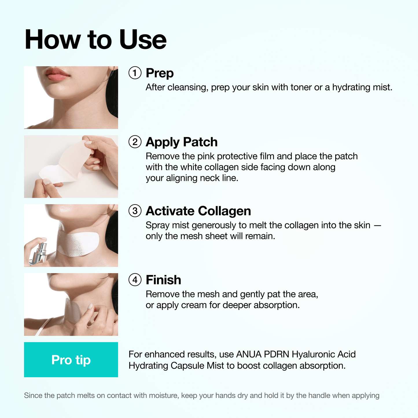 PDRN Collagen Melting Patch For Neck 4ea