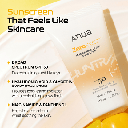 Zero-Cast Moisturizing Sunscreen SPF 50