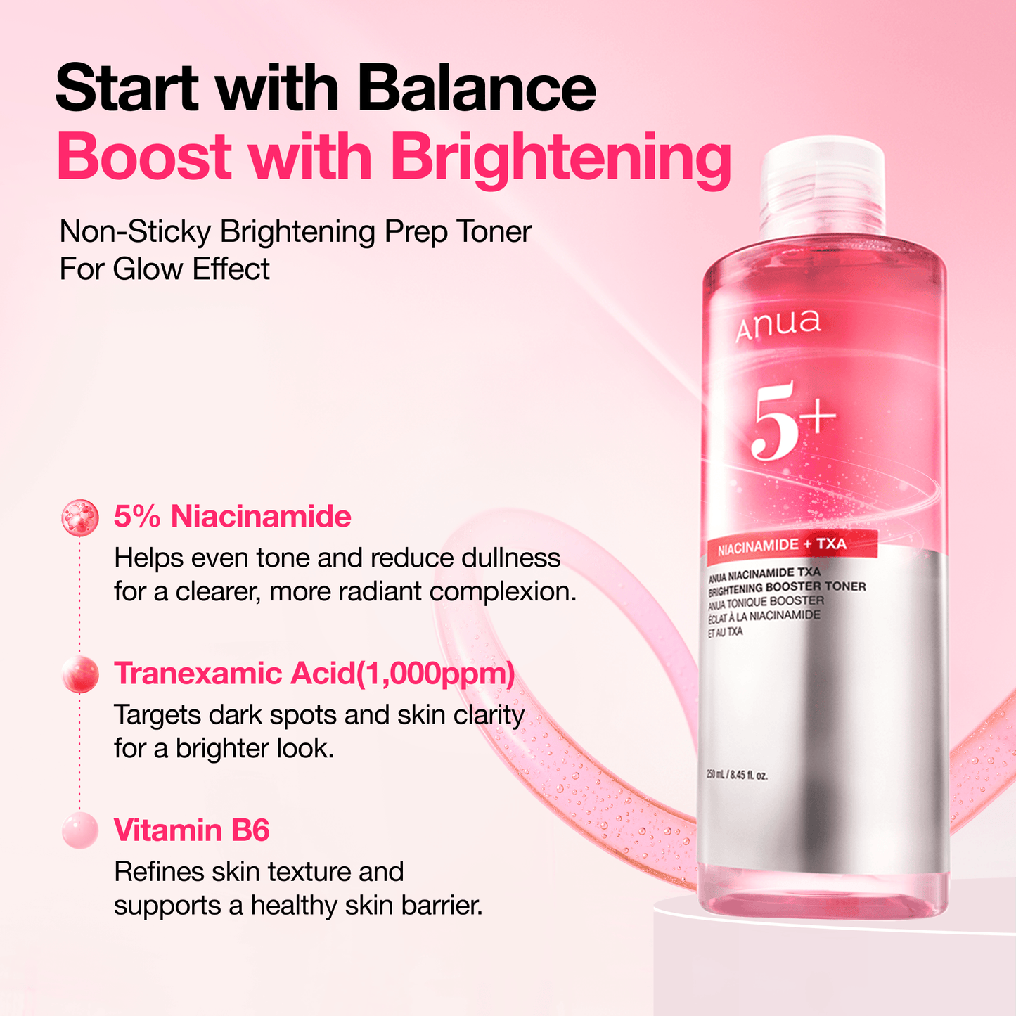 Niacinamide Tranexamic Acid Brightening Booster Toner